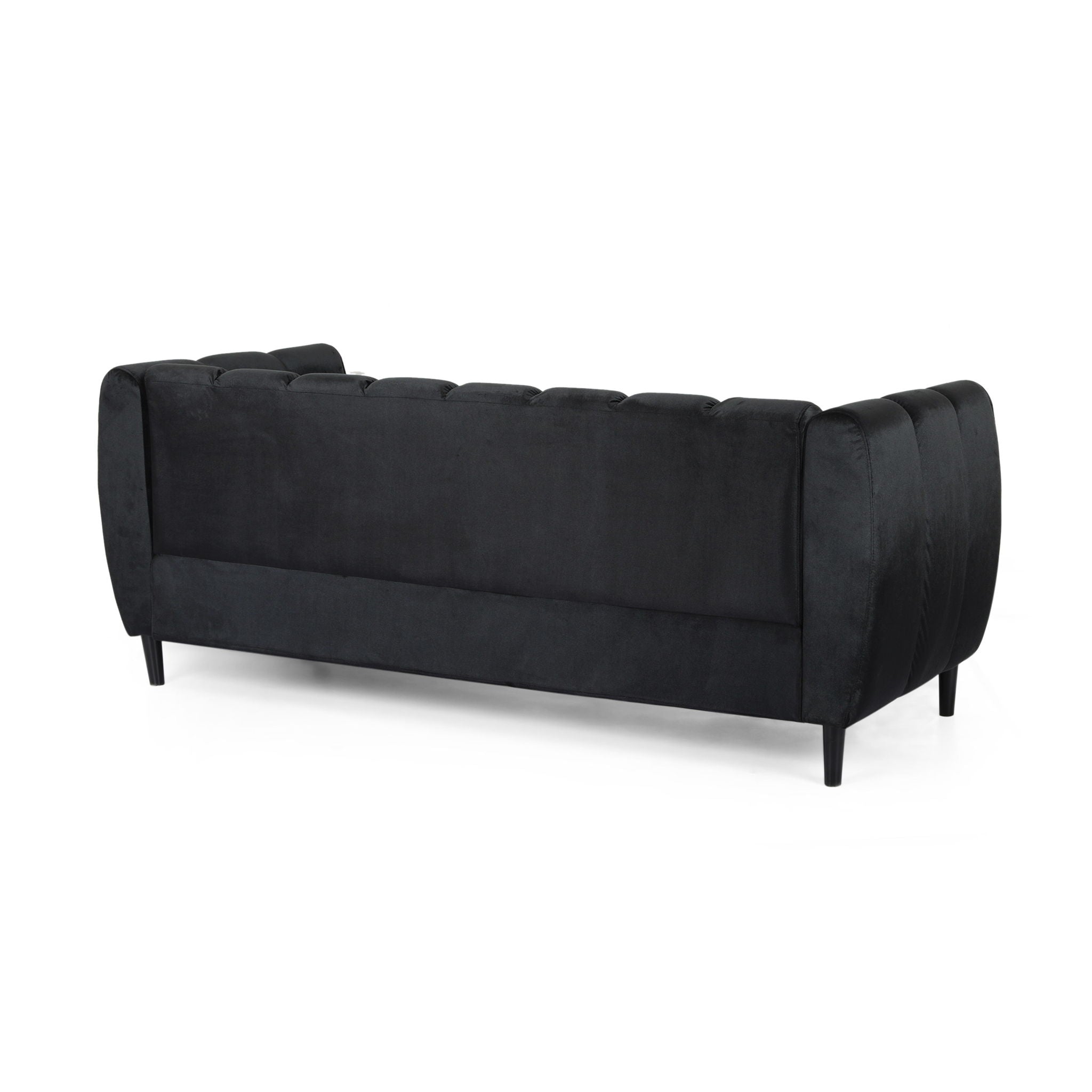 Miranda - Modern Glam Velvet 3 Seater Sofa