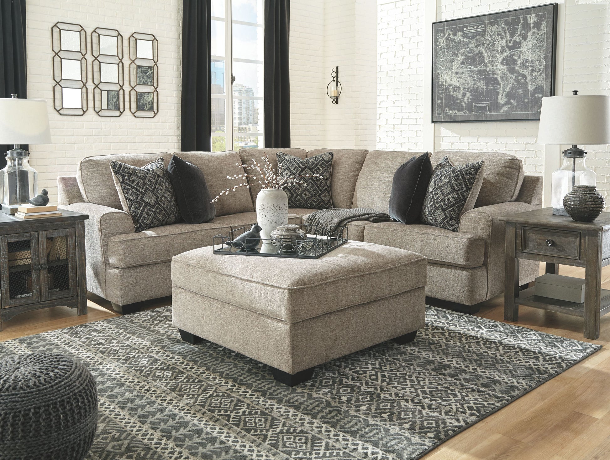 Signature Design by Ashley® Bovarian - Sectional Set | Meri Furniture