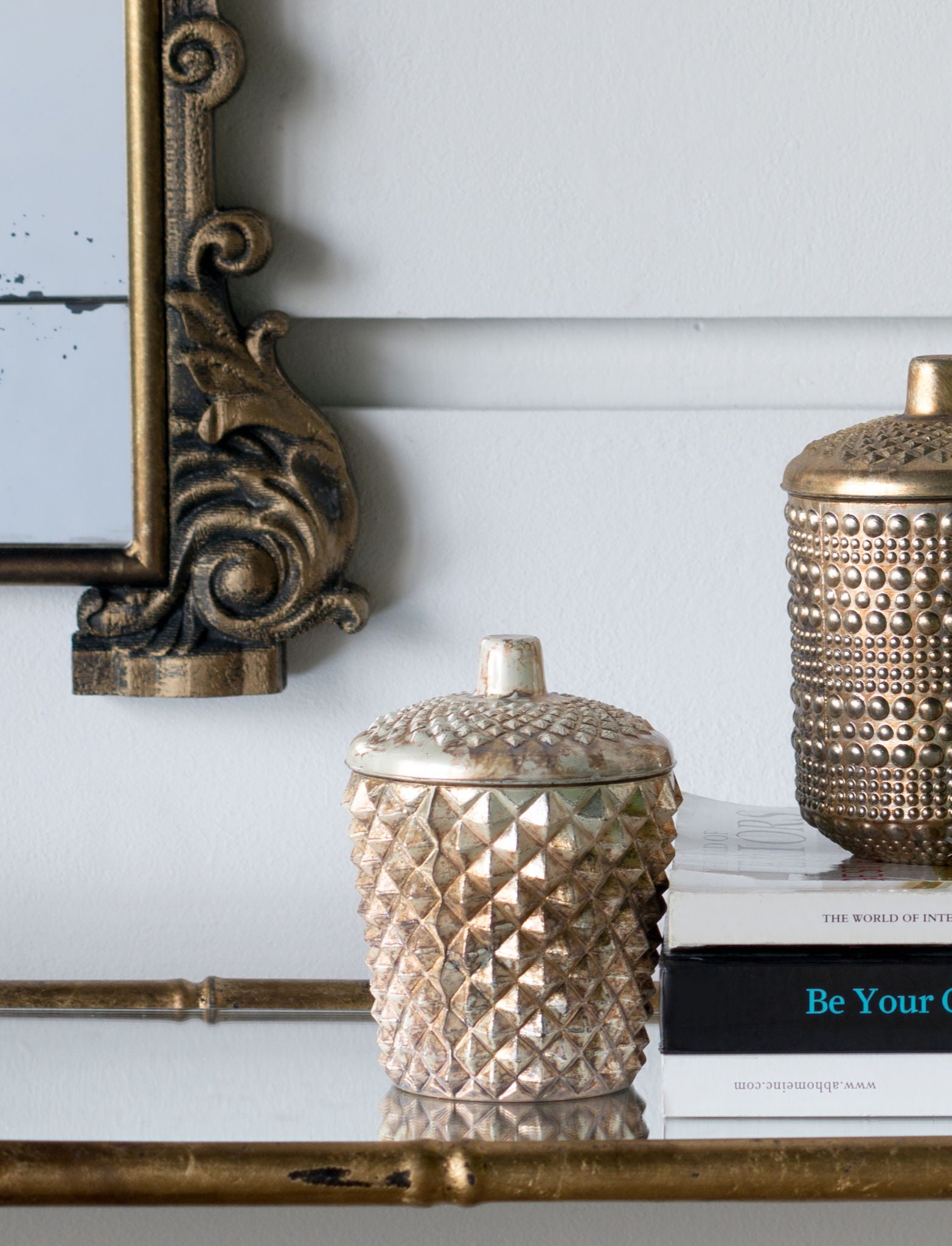 Soy Wax Candles For Women, Jar Candles For Bedroom Bathroom Living Room - Silver