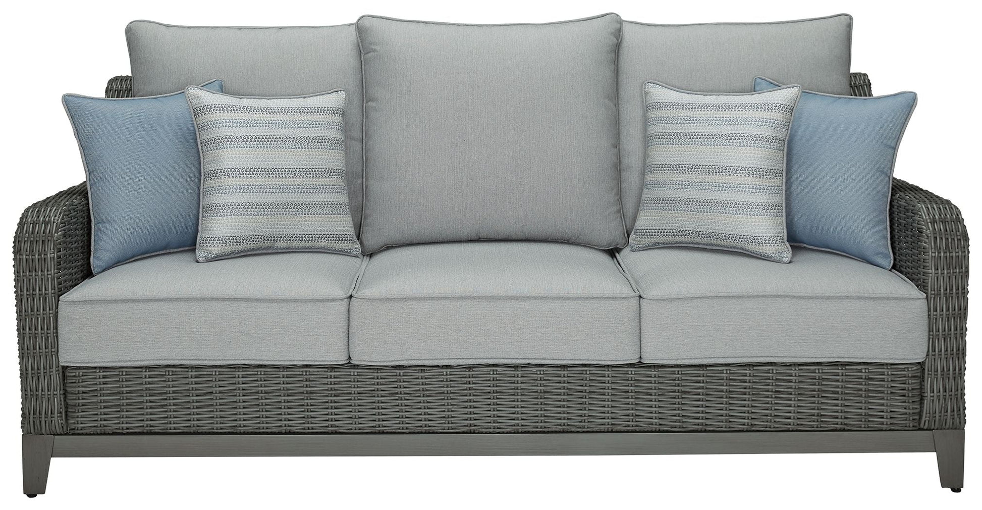 Signature Design by Ashley® Elite Park - Gray - Sofa With Cushion | Meri Furniture