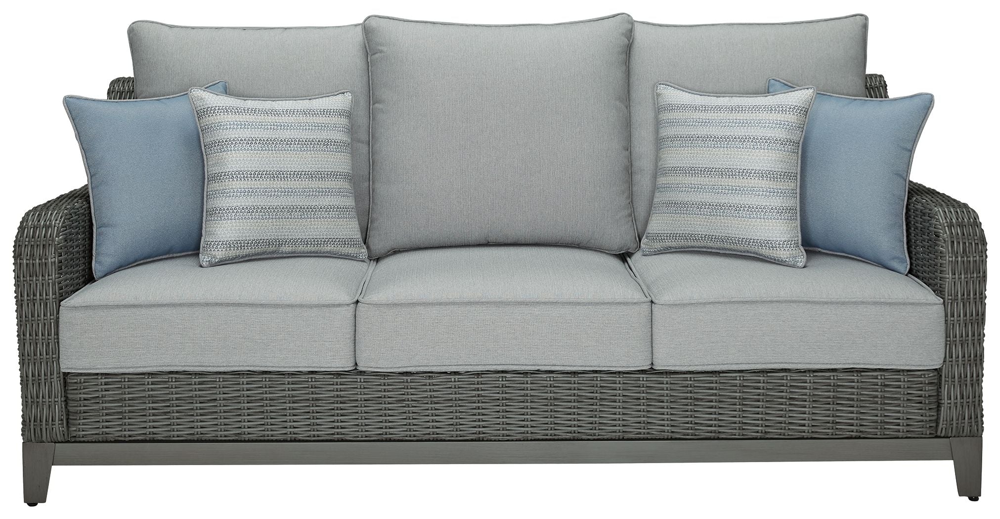 Signature Design by Ashley® Elite Park - Gray - Sofa With Cushion | Meri Furniture