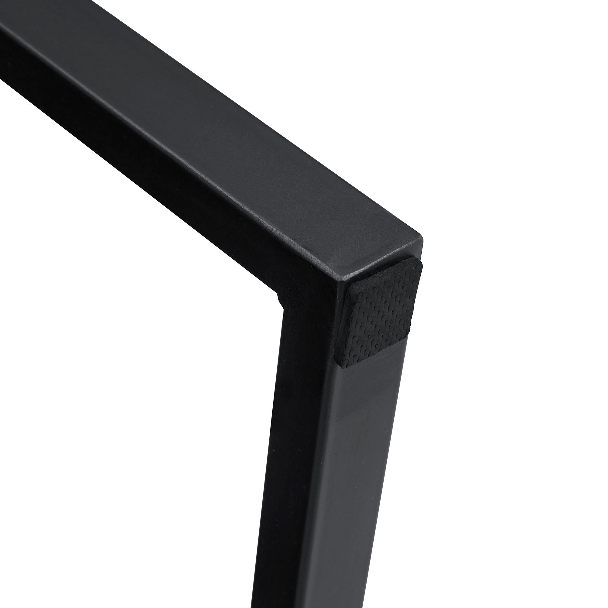 Classic Leather And Metal Frame Sofa, Ergonomically Designed, A Perfect Blend Of Modern And Industrial Styles