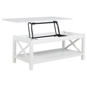 Skyview - 44" Rectangular Lift Top Coffee Table - White