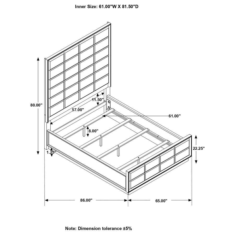 Coaster Fine Furniture Durango - Wood Panel Bed | Meri Furniture