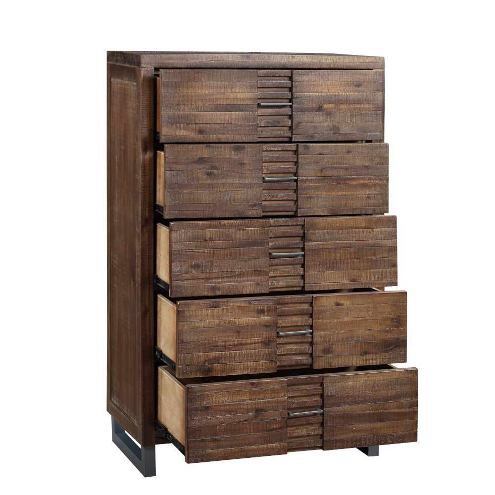 ACME Andria - Chest - Reclaimed Oak | Meri Furniture