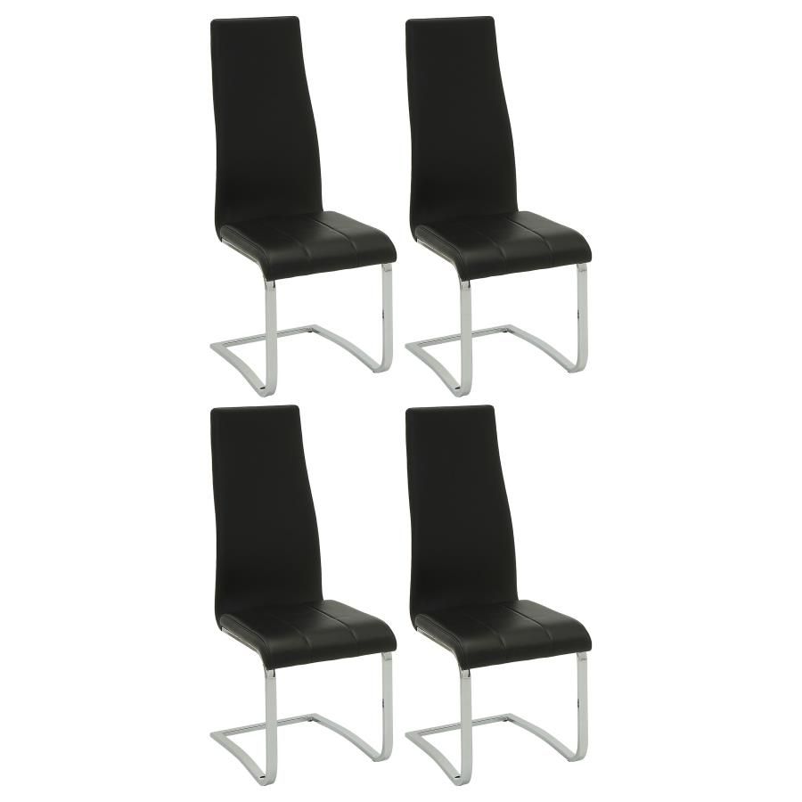 Coaster Fine Furniture Montclair - High Back Dining Chairs (Set of 4) | Meri Furniture