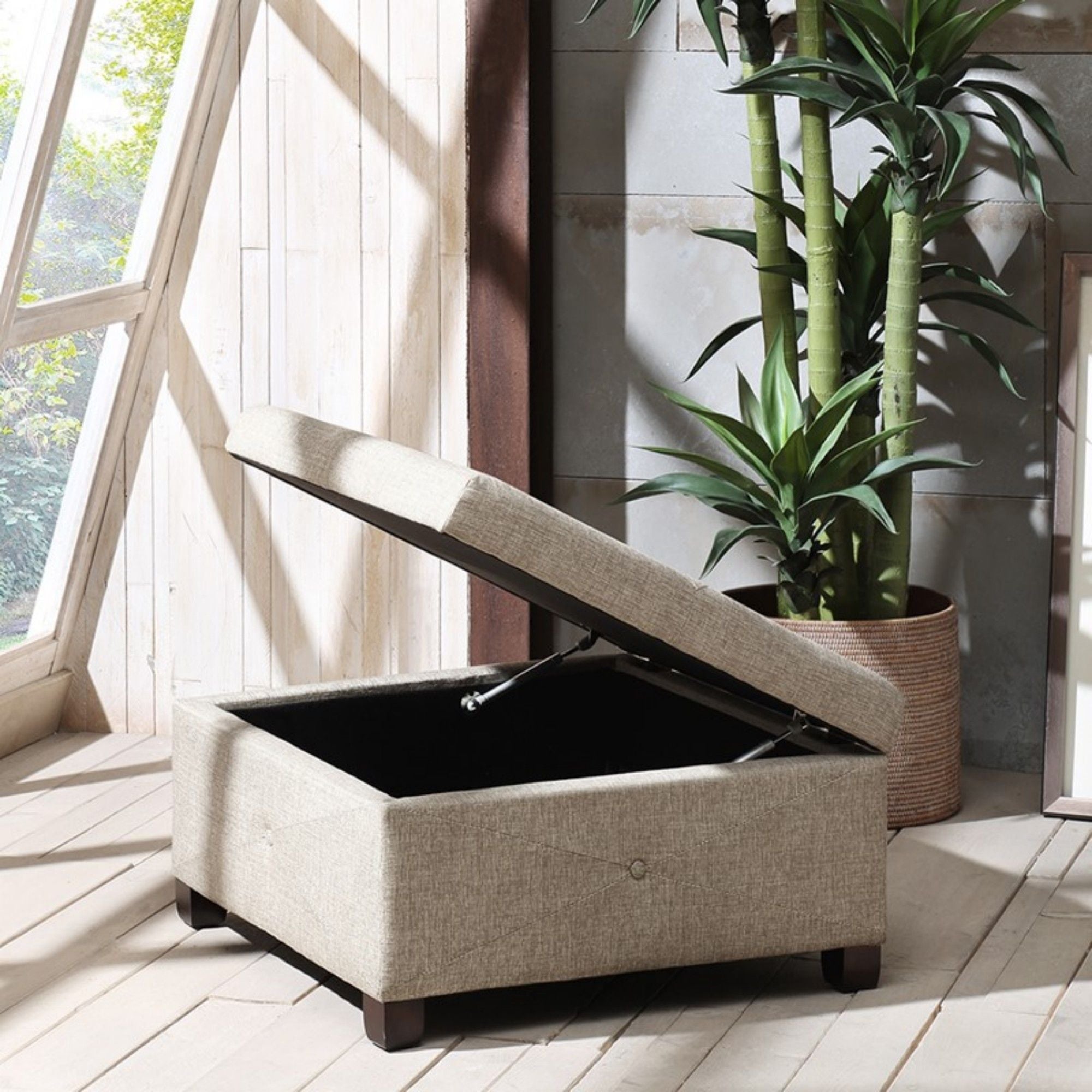 Aspen - Ottoman Soft Close Storage