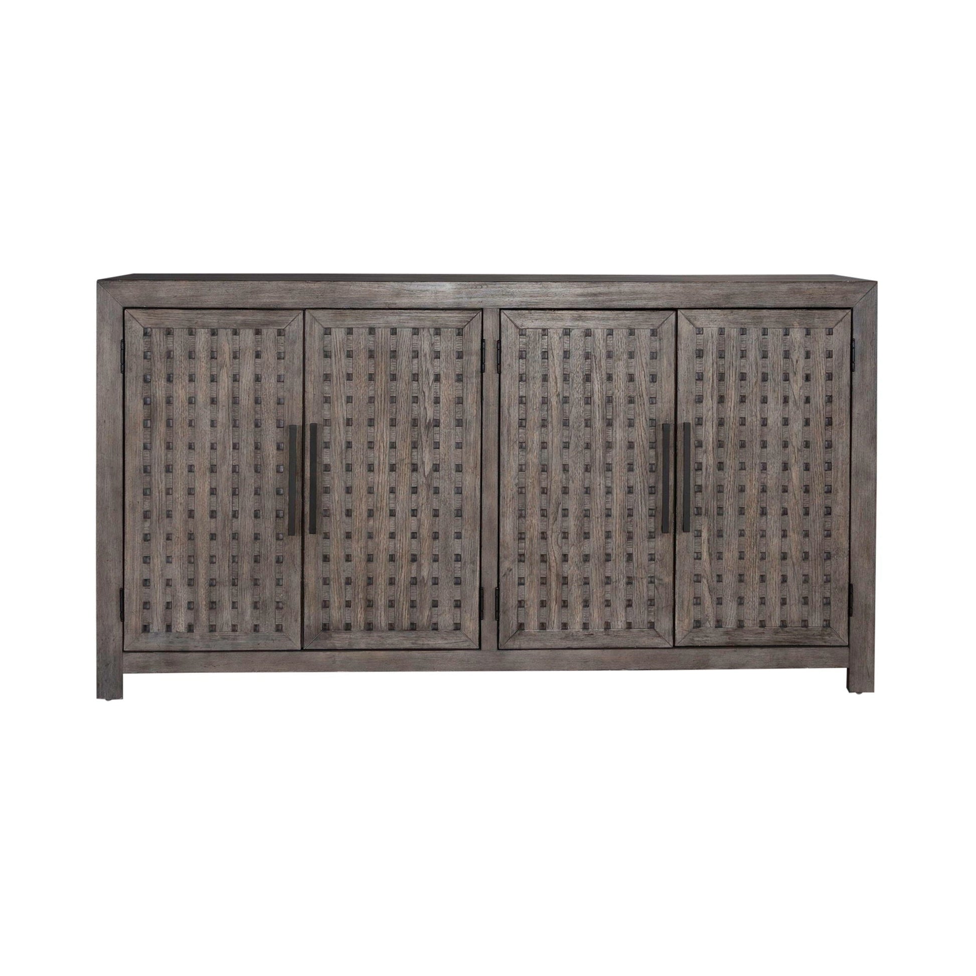 Liberty Furniture Winslow - Accent Buffet - Smokey Ash | Meri Furniture