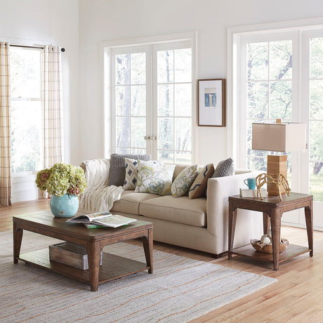 Liberty Furniture Ashford - 3 Piece Set (1 Cocktail 2 End Tables) - Light Brown | Meri Furniture