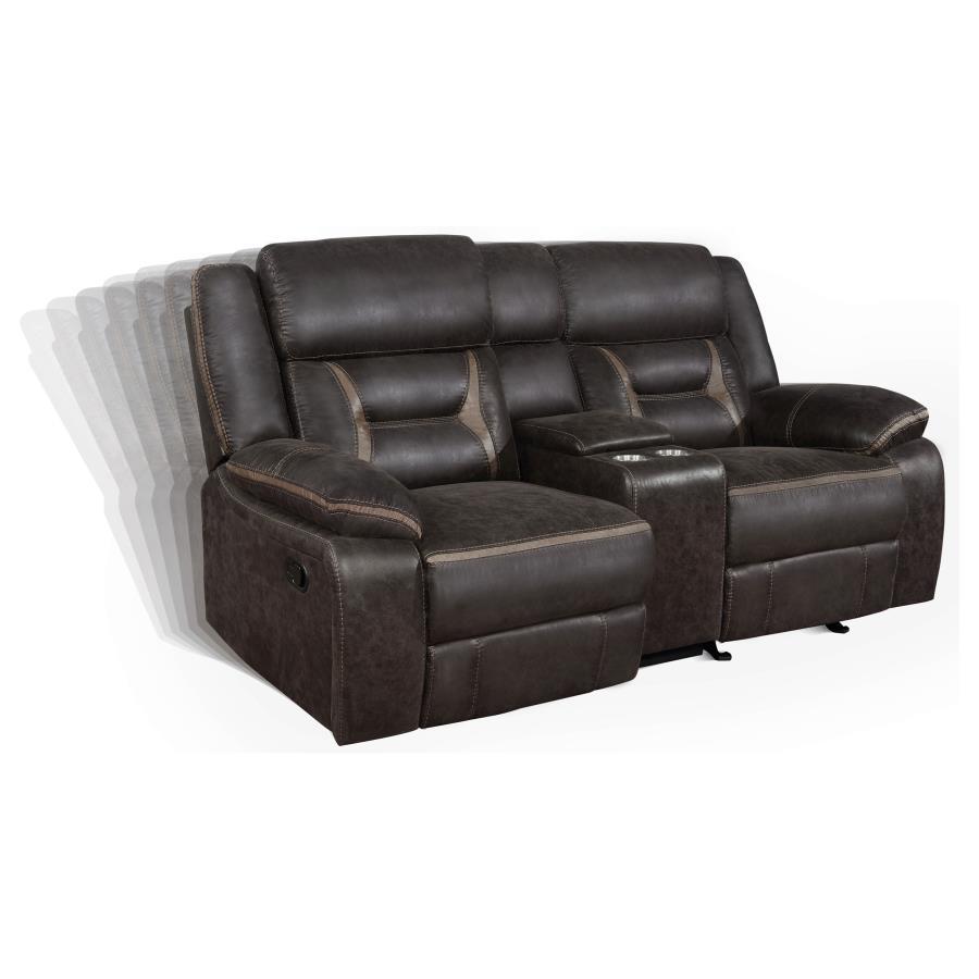 Coaster Fine Furniture Greer - Upholstered Motion Reclining Loveseat | Meri Furniture