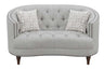 Avonlea - Upholstered Sloped Arm Loveseat