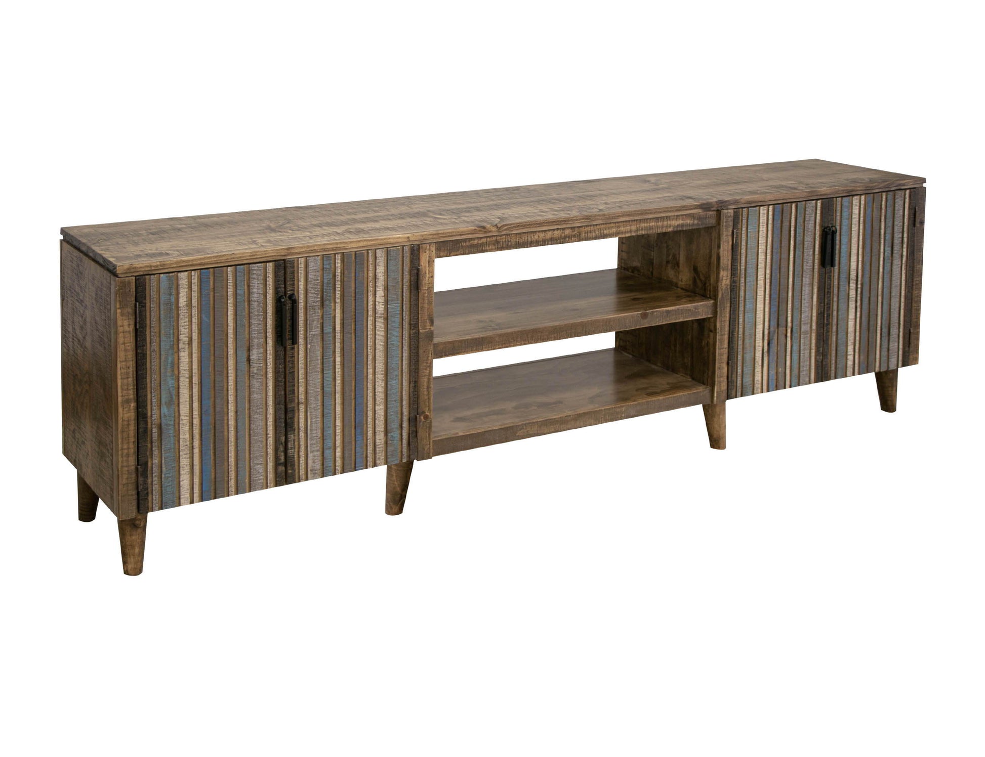 International Furniture Direct Tiza - TV Stand - Peanut Brown | Meri Furniture