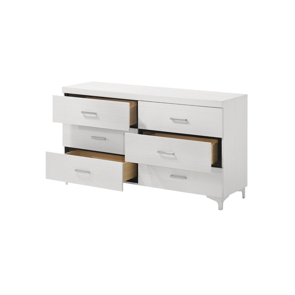 ACME Casilda - Dresser - White Finish | Meri Furniture