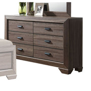 ACME Lyndon - Dresser - Weathered Gray Grain | Meri Furniture