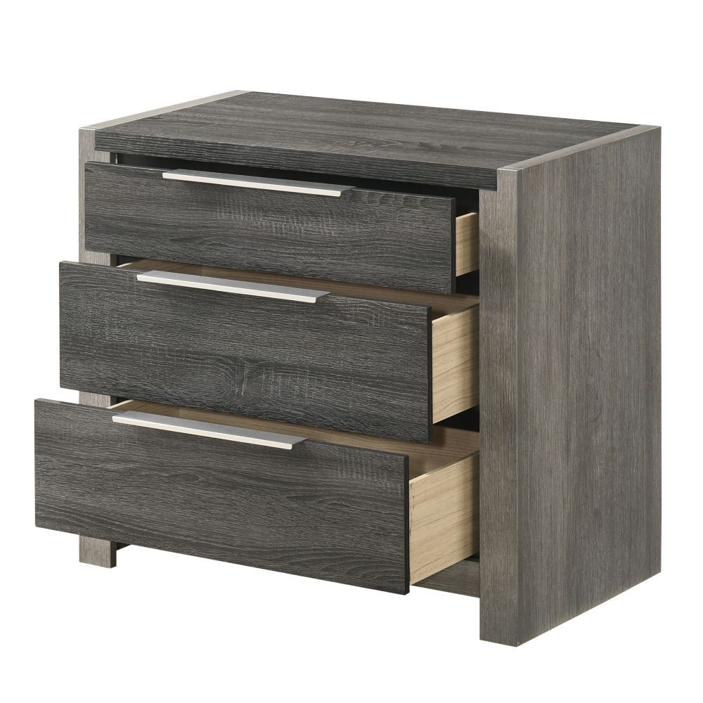 ACME Casimiro - Nightstand - Gray | Meri Furniture