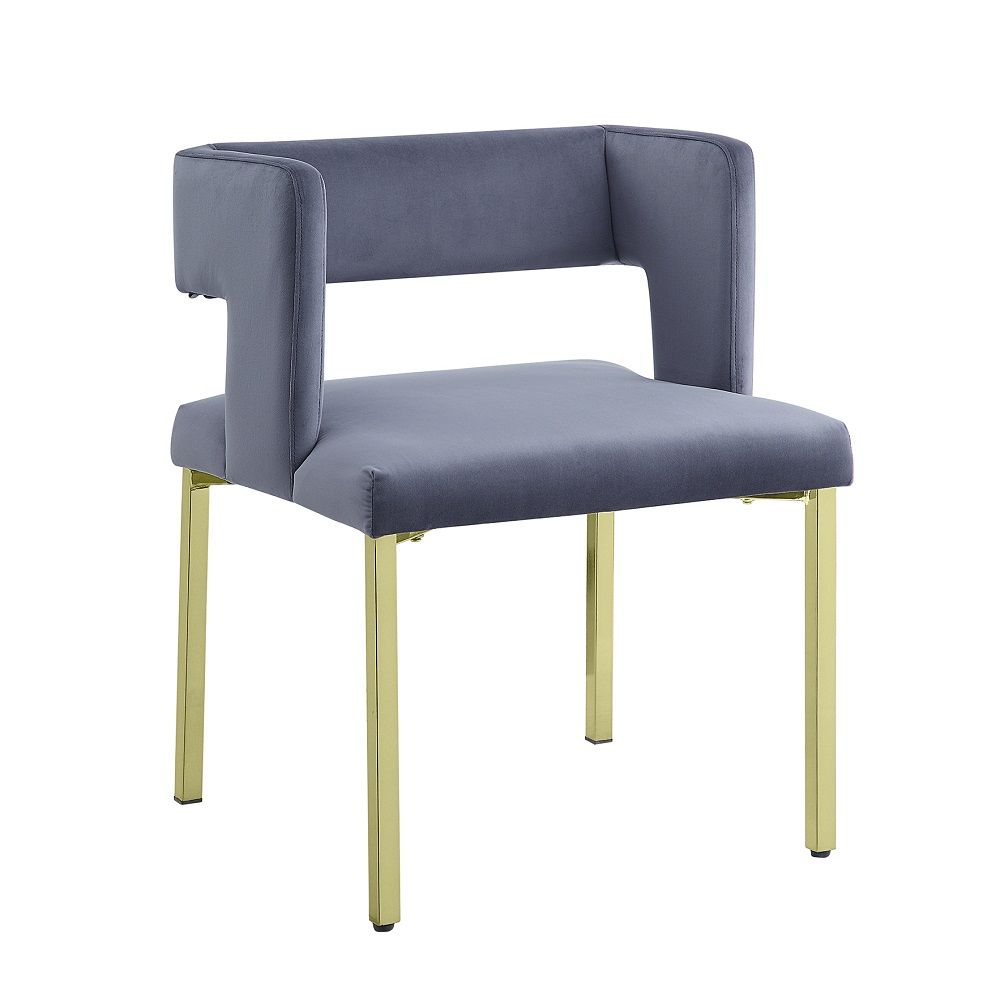 ACME Zarriah - Side Chair (Set of 2) - Blue | Meri Furniture