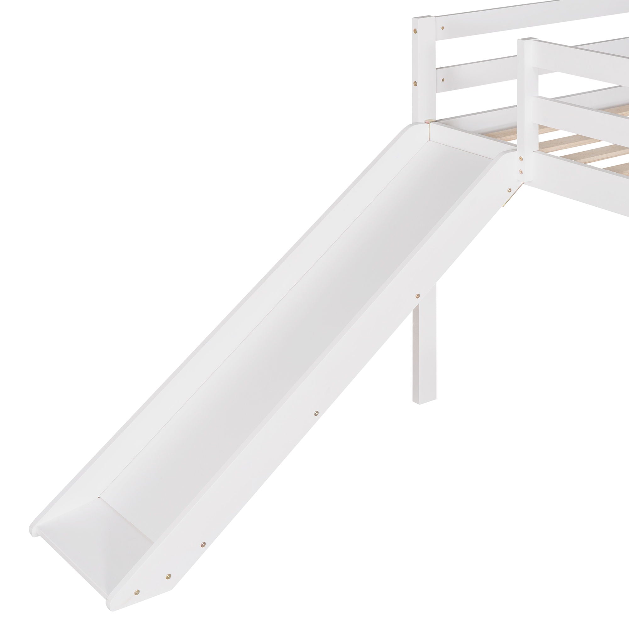 Loft Bed With Slide, Multifunctional Design