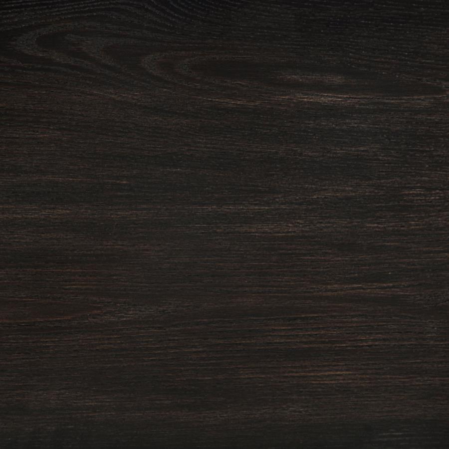 Leandro - Upholstered Dining Arm Chair (Set of 2) - Burnished Black / Cream