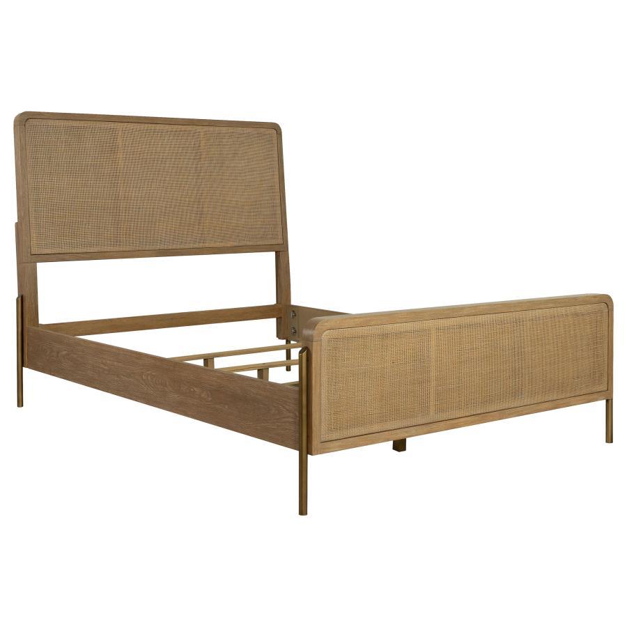 Coaster Fine Furniture Arini - Rattan Panel Bed | Meri Furniture