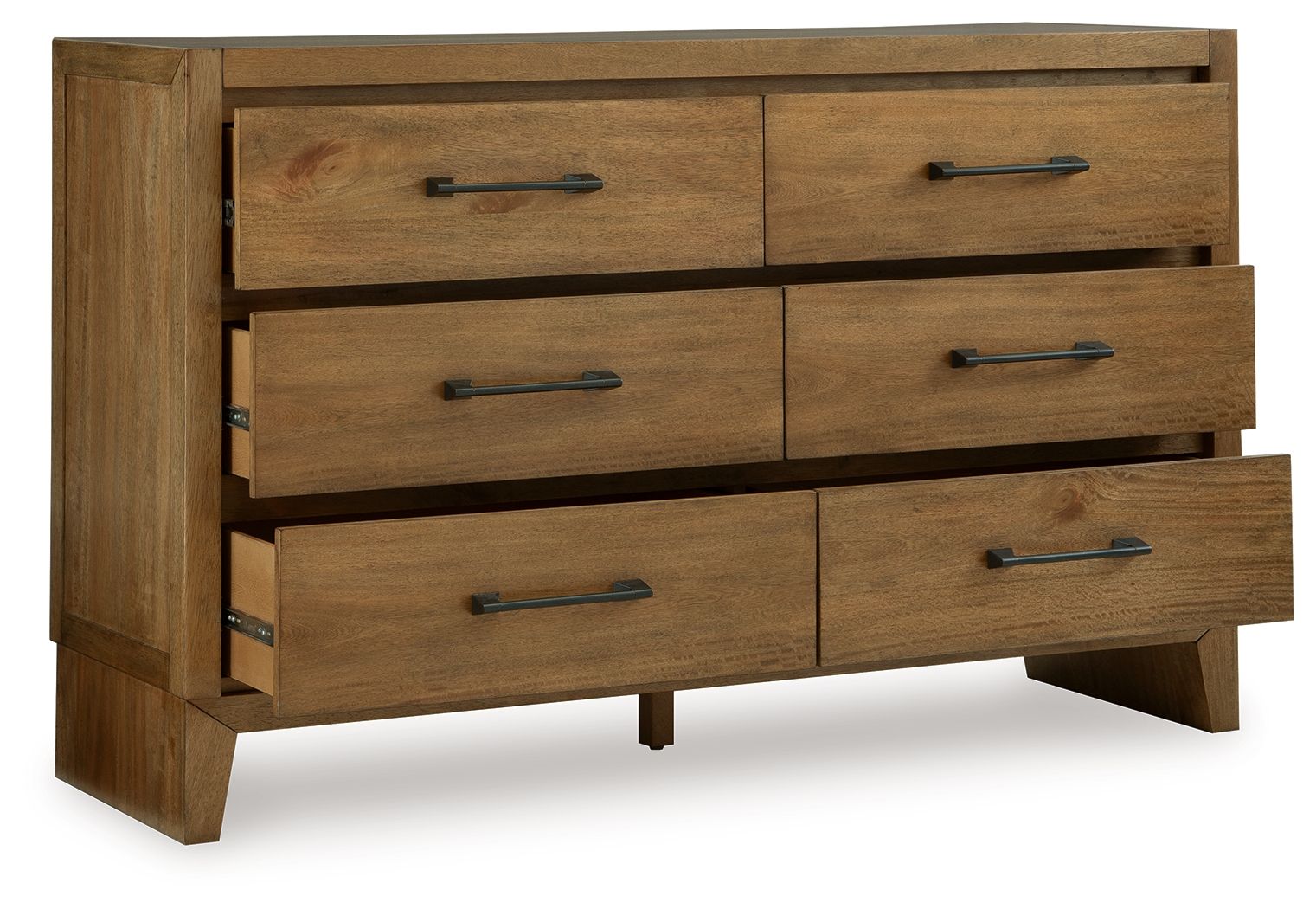 Signature Design by Ashley® Sherbana - Light Brown - Dresser | Meri Furniture