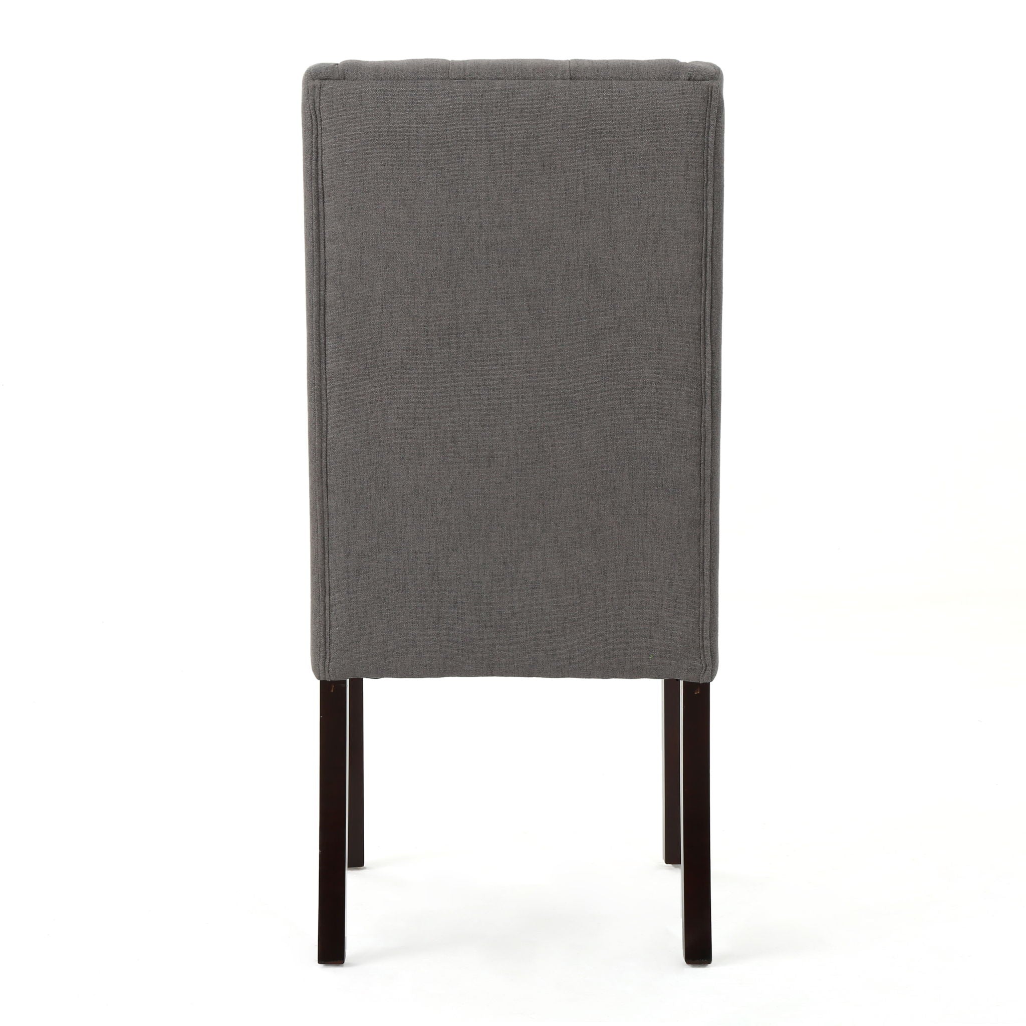 Sophisticated Tufted Dining Chair With High Back Design