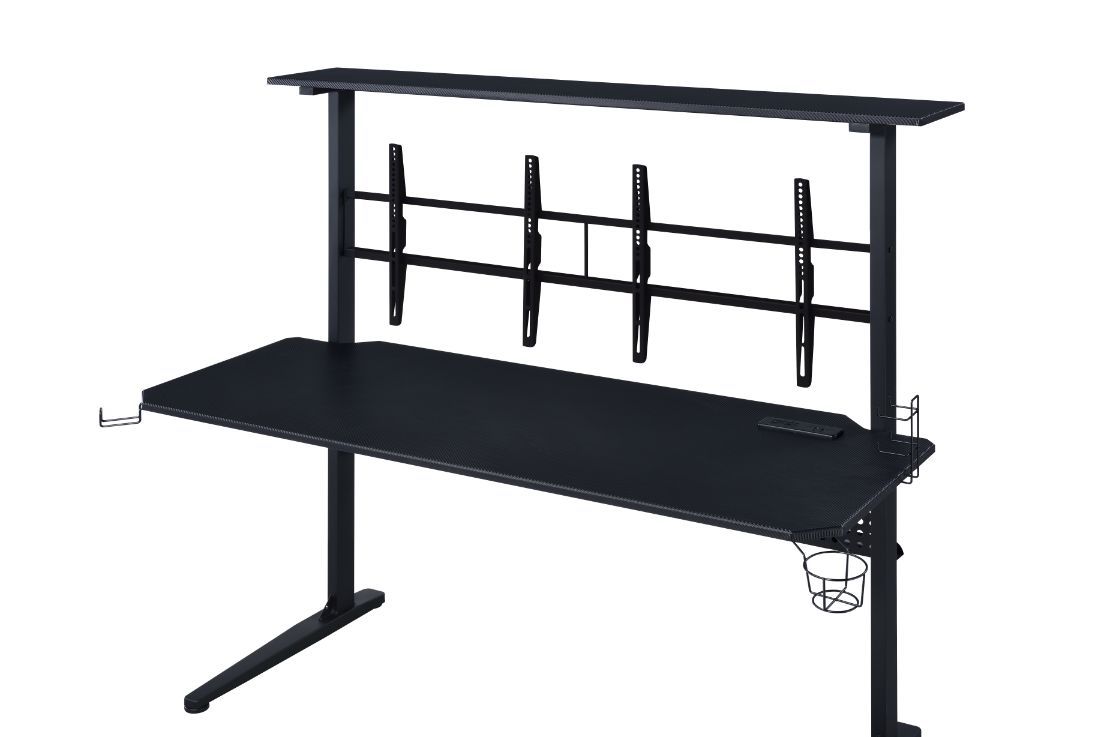 ACME Canzi - Gaming Table - Black Finish | Meri Furniture