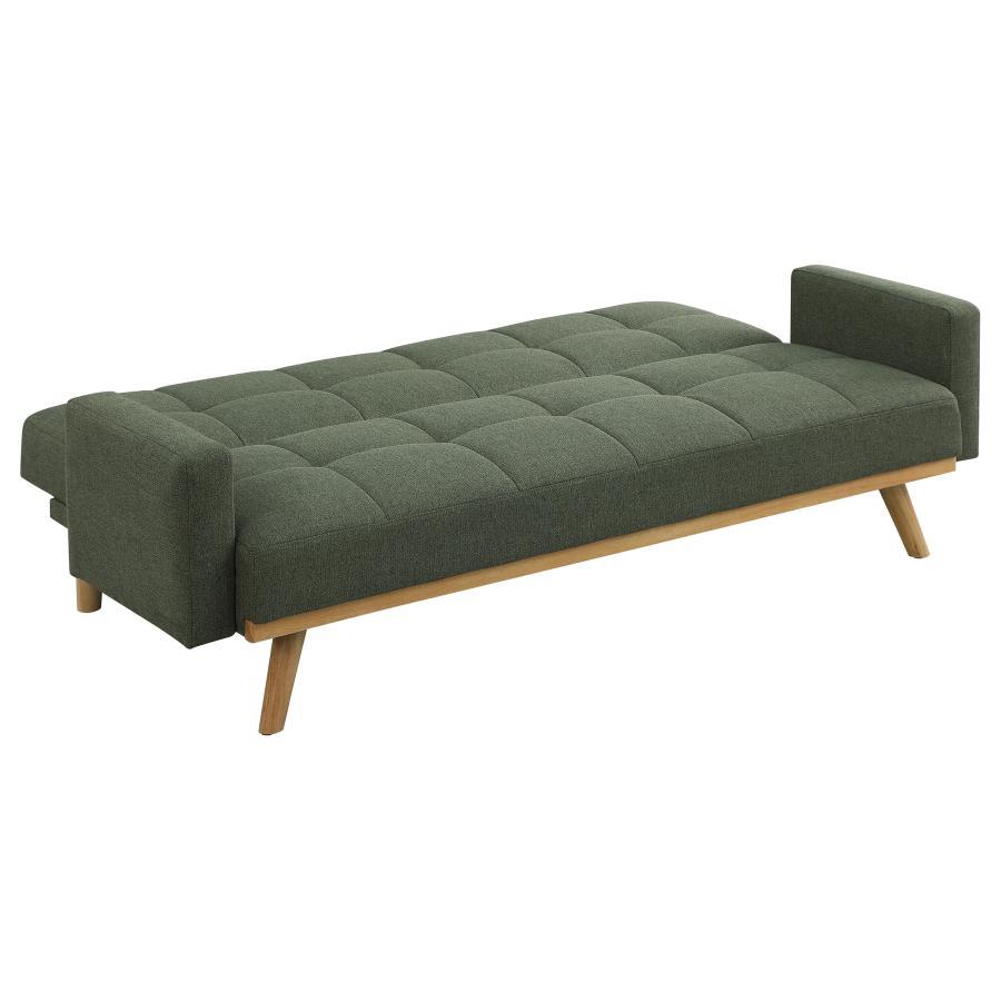 Coaster Fine Furniture Kourtney - Upholstered Tufted Convertible Sofa Bed | Meri Furniture