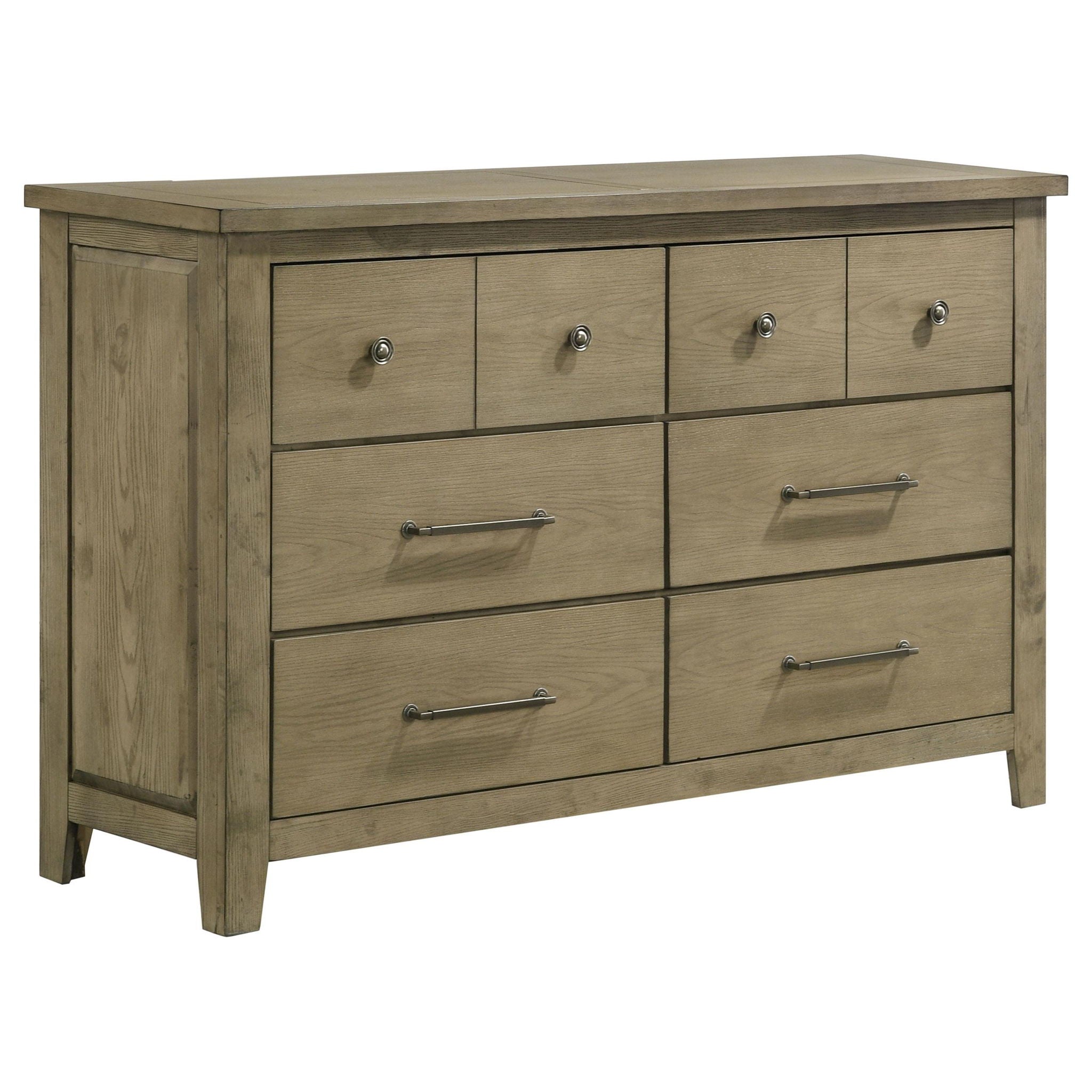 Hazlewood 5-piece Eastern King Bedroom Set Vineyard Oak