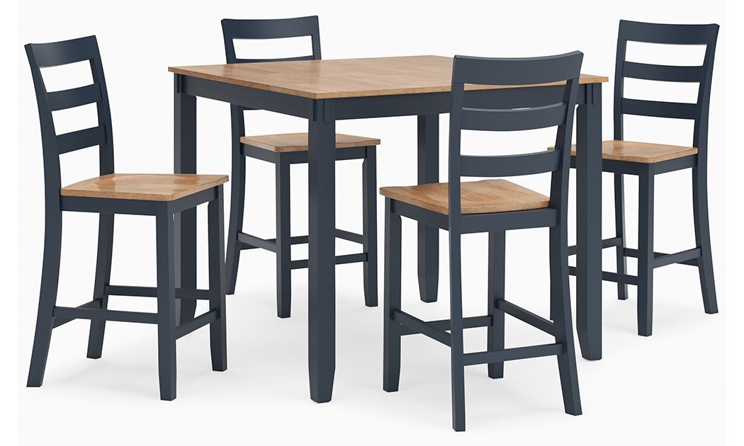 Signature Design by Ashley® Gesthaven - Dining Room Counter Table Set | Meri Furniture