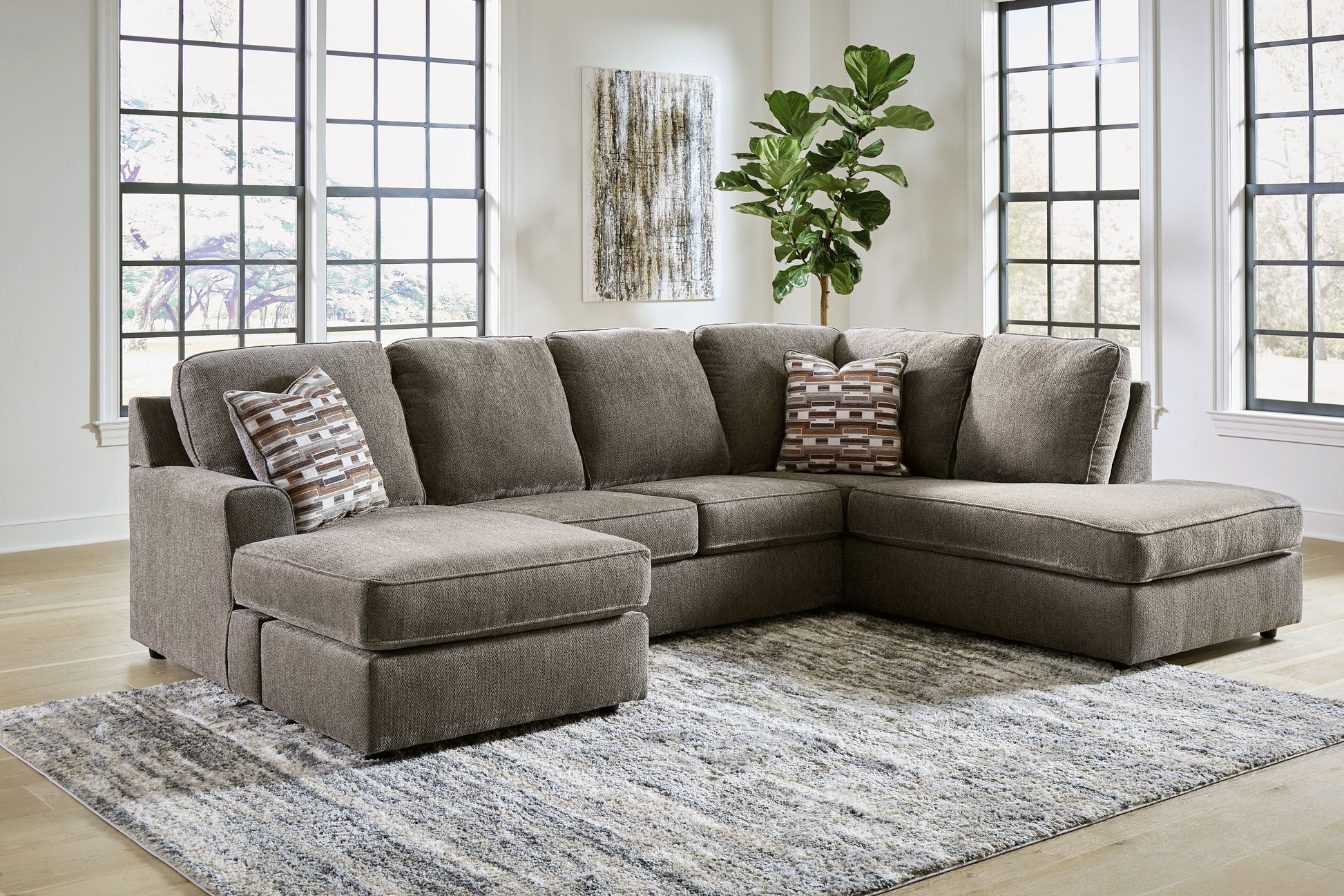 Signature Design by Ashley® O'phannon - Sectional | Meri Furniture