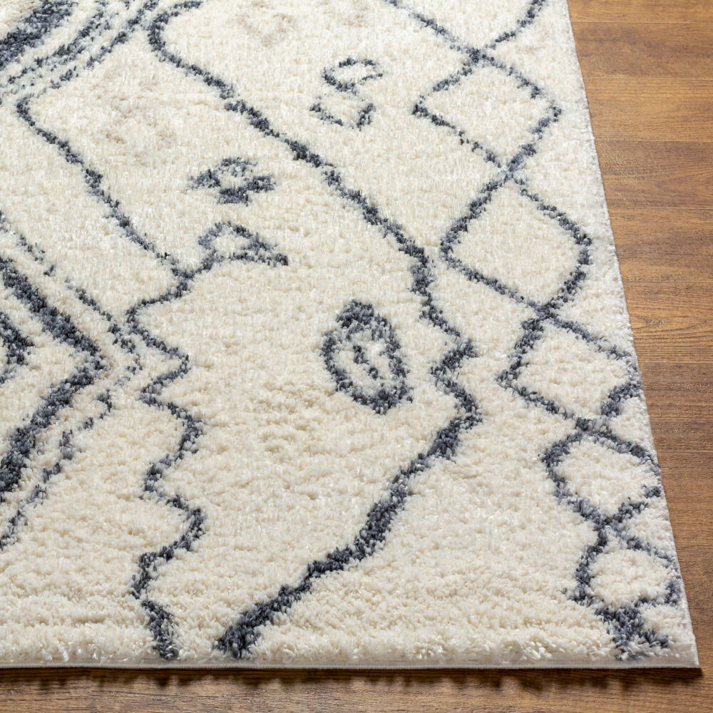 Puffy Shag Machine Woven Rug