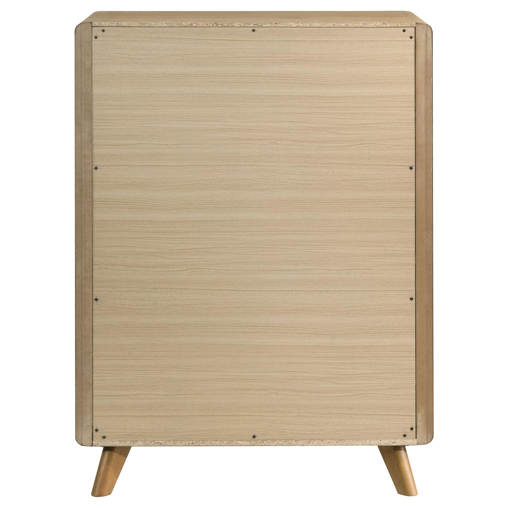 Bennett 5-drawer Bedroom Chest of Drawers Light Oak