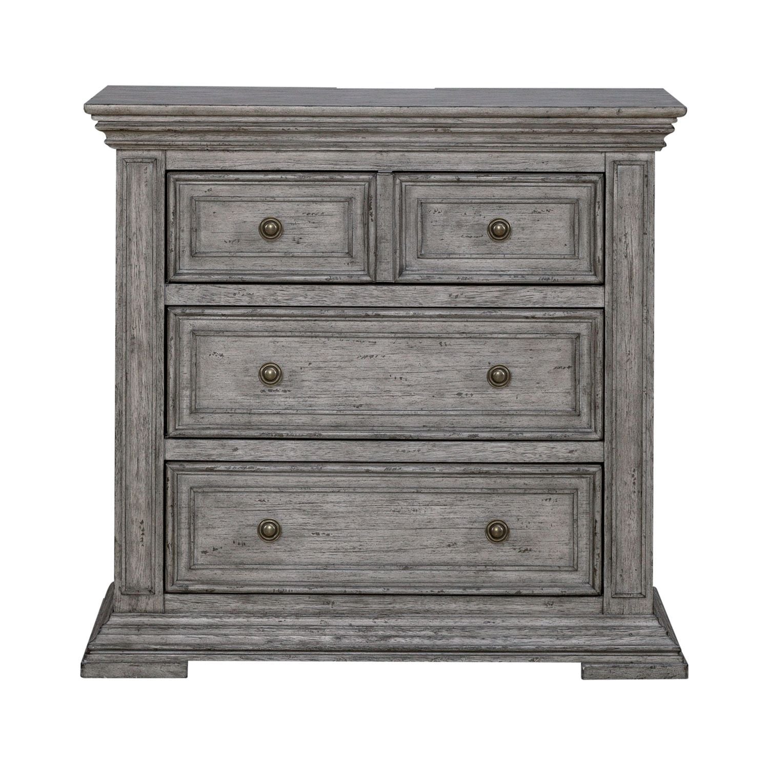 Big Valley - Bedside Chest With Charging Station