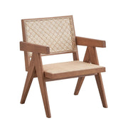 ACME Velentina - Accent Chair - Rattan & Natural | Meri Furniture