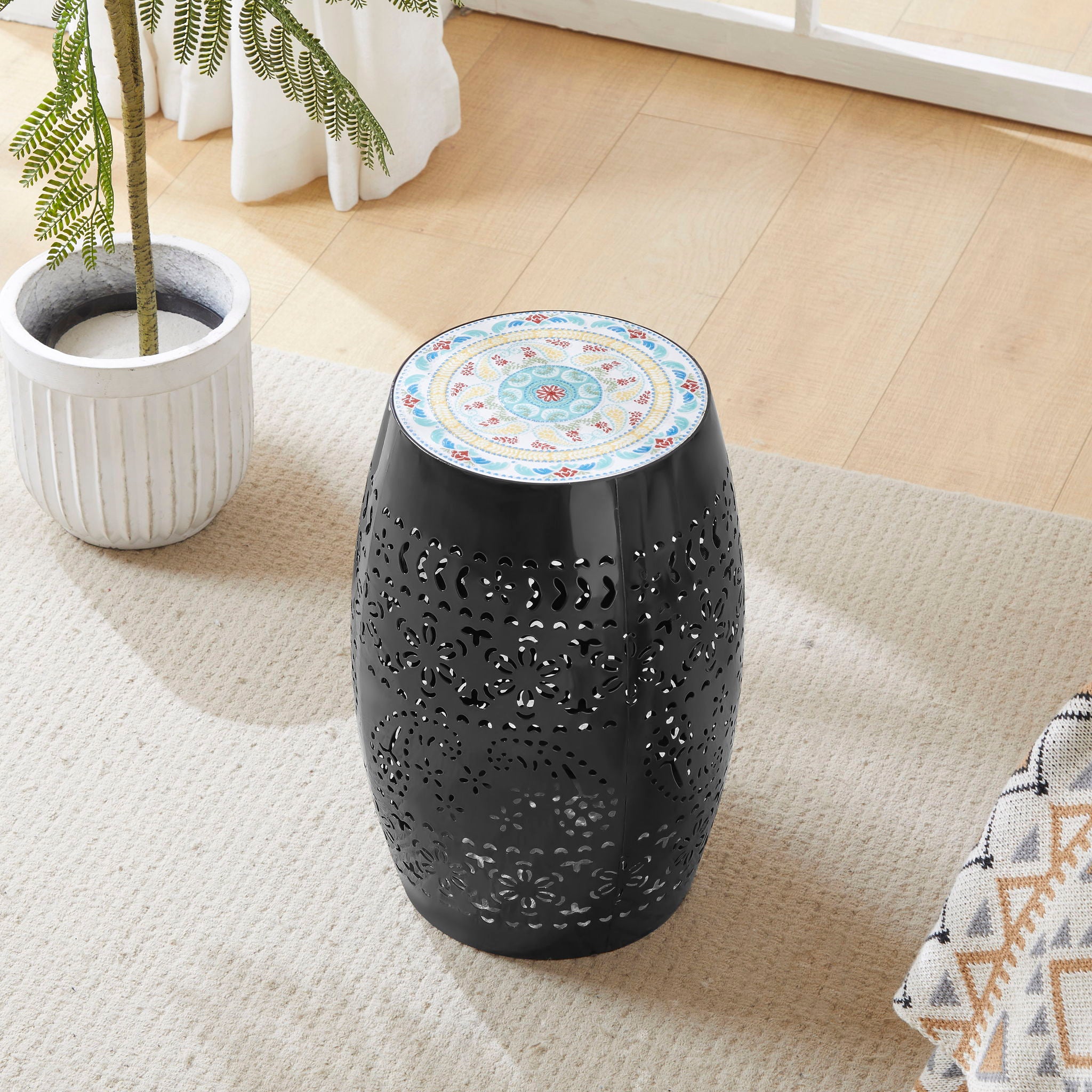 Lilac - Mosaic Side Table