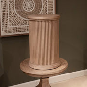 Haven Hills - Round Chairside Table - Camel Beige