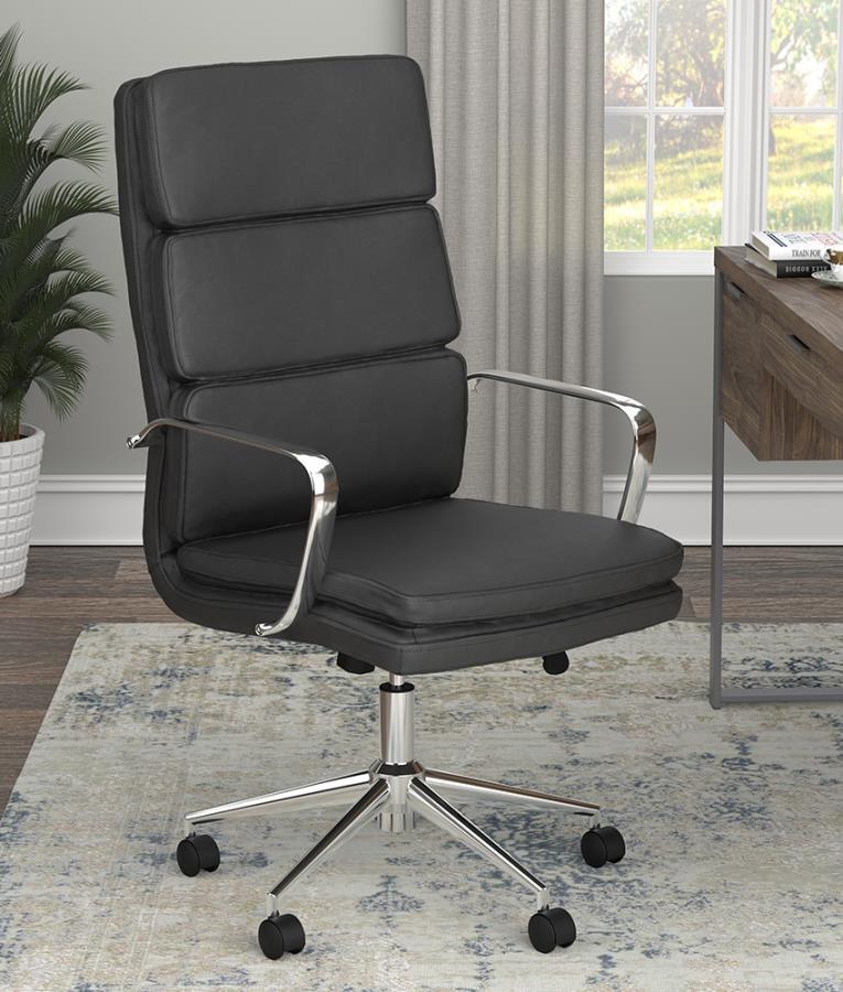 Coaster Fine Furniture Ximena - Upholstered Adjustable High Back Office Chair | Meri Furniture