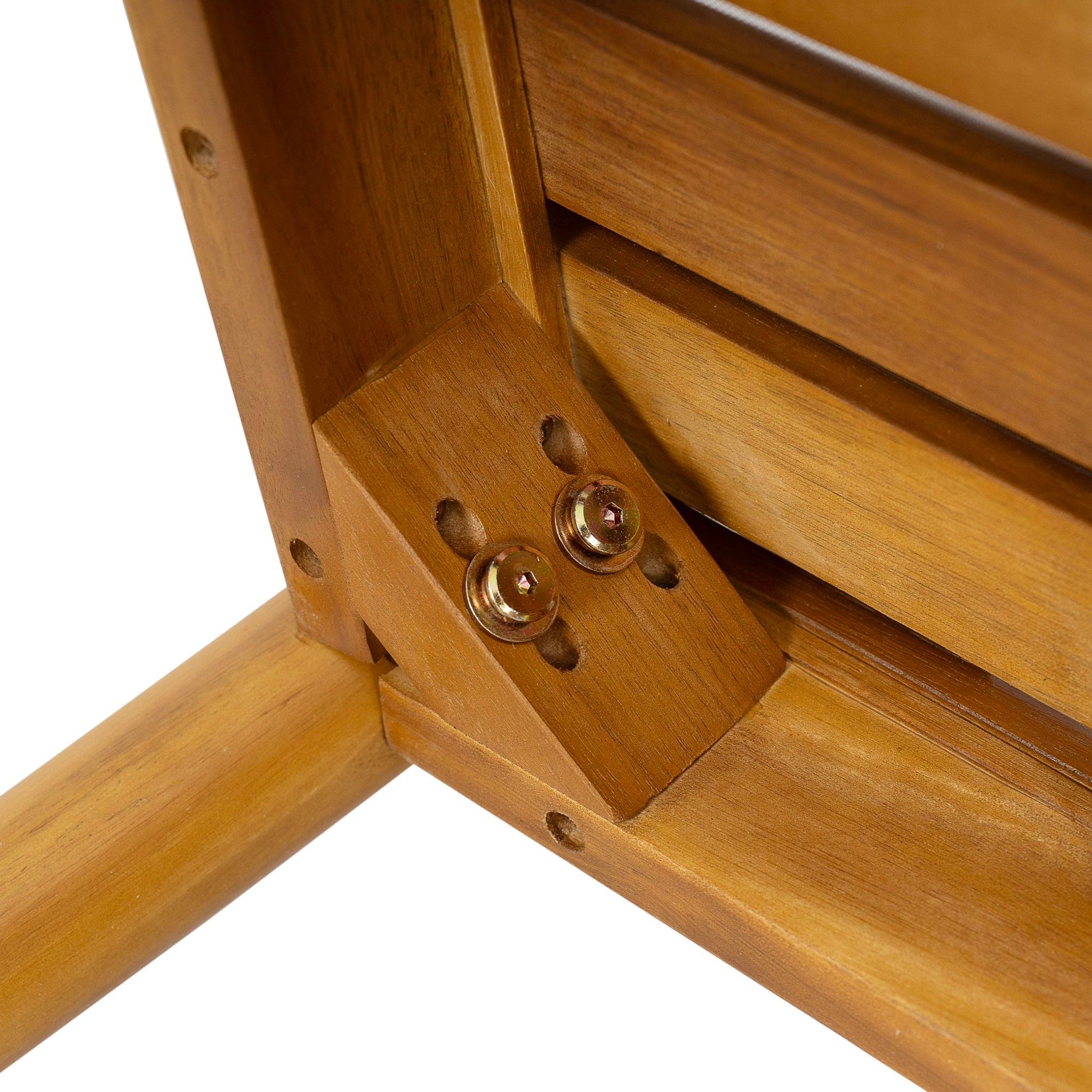 Klismos - Dining Armchair (Set of 2) - Teak / Beige