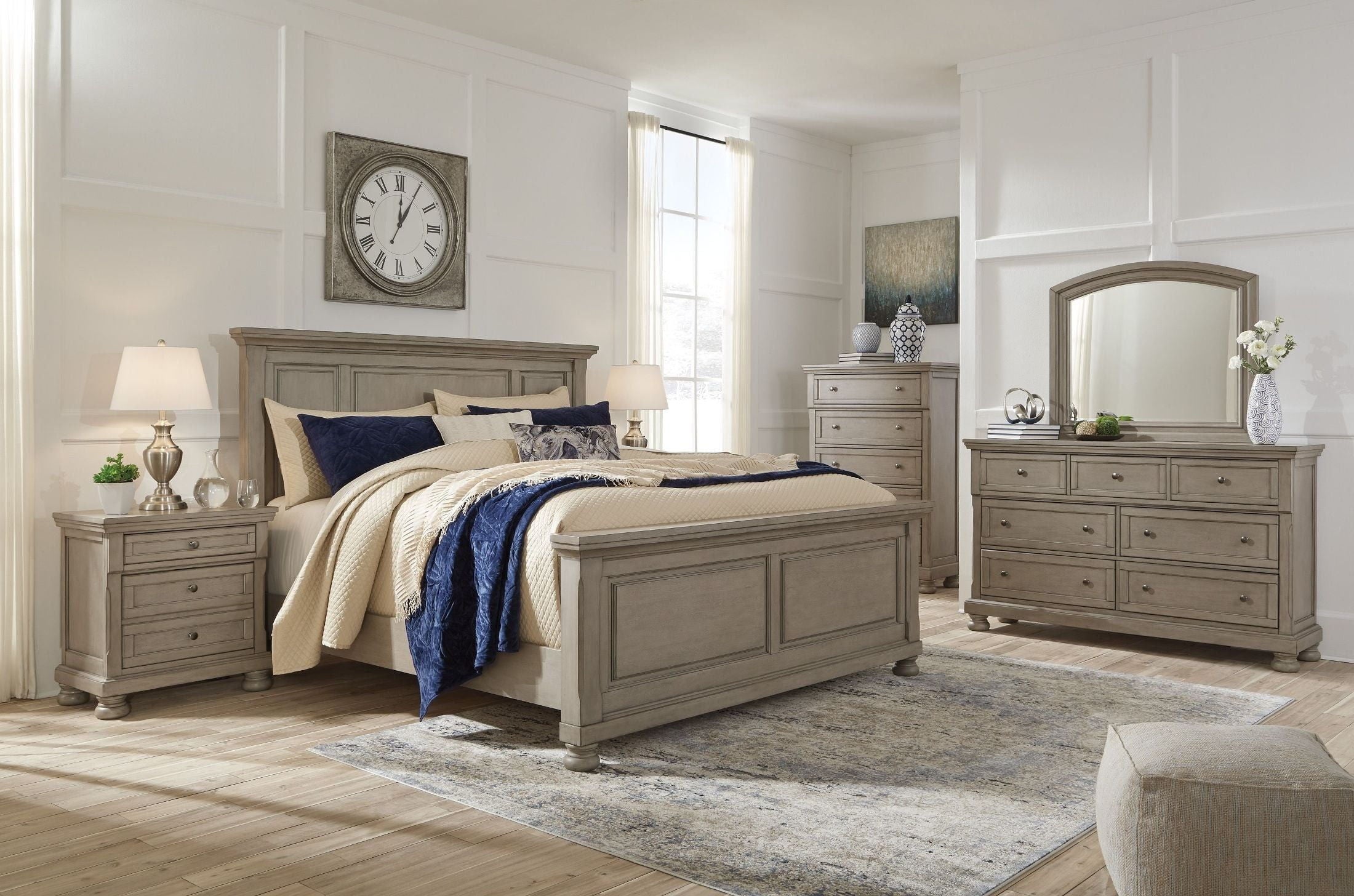 Signature Design by Ashley® Lettner - Panel Bed | Meri Furniture