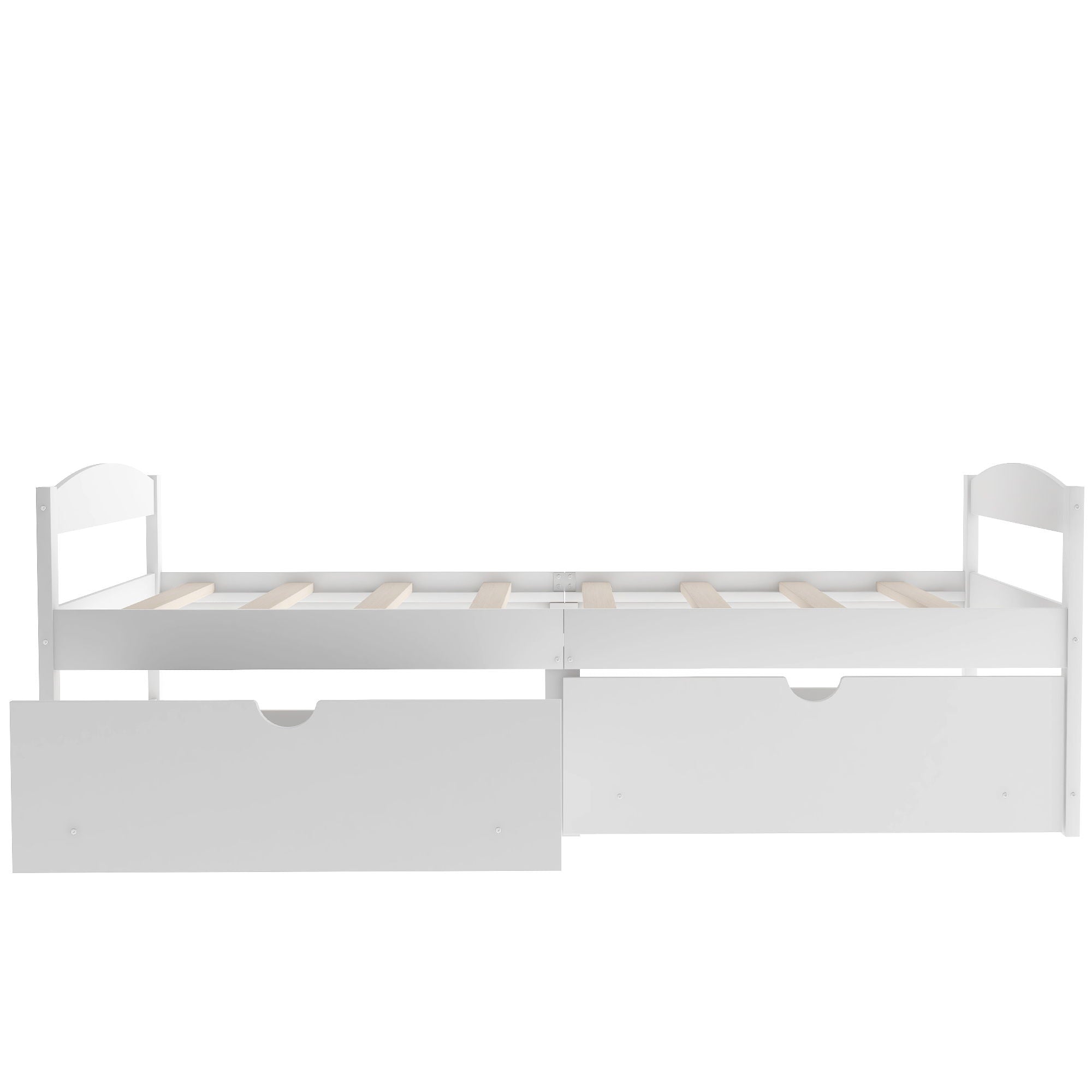 Platform Bed With 2 Drawers