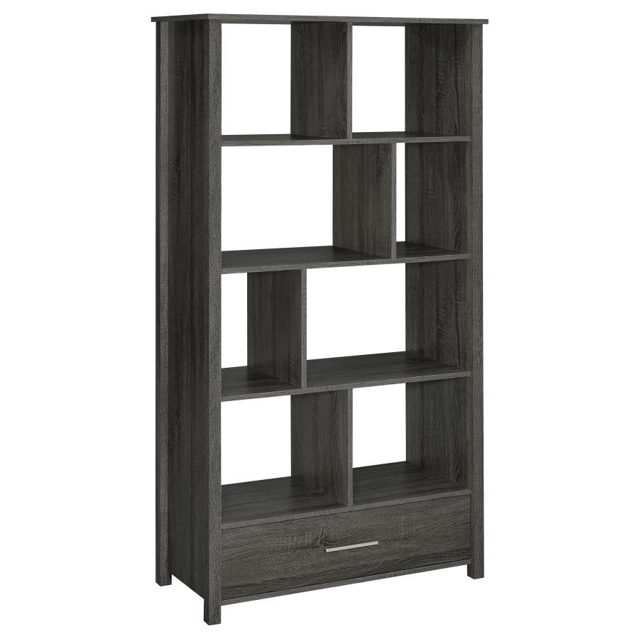 Coaster Fine Furniture Dylan - 4-Shelf Storage Bookshelf | Meri Furniture