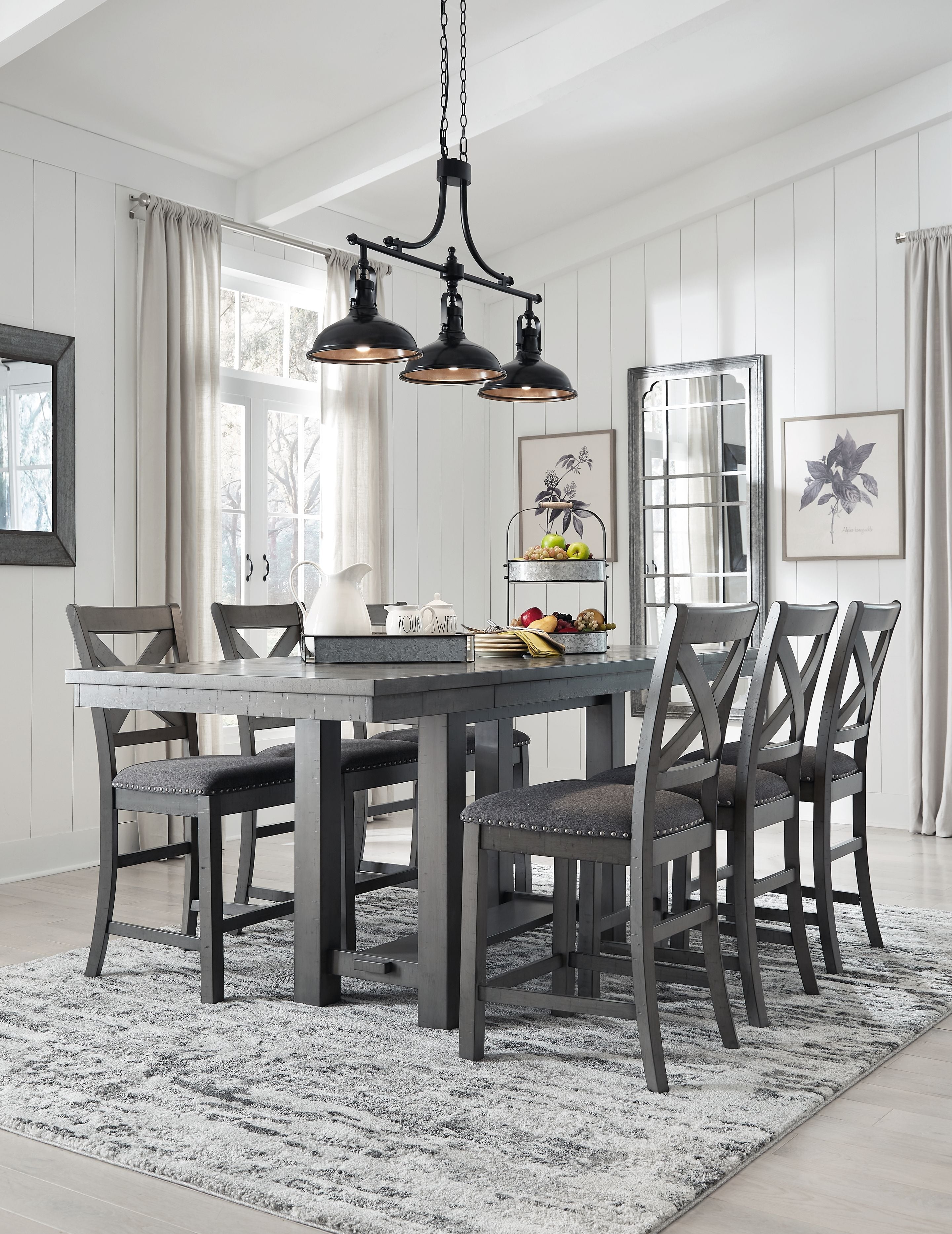 Signature Design by Ashley® Myshanna - Counter Dining Set | Meri Furniture