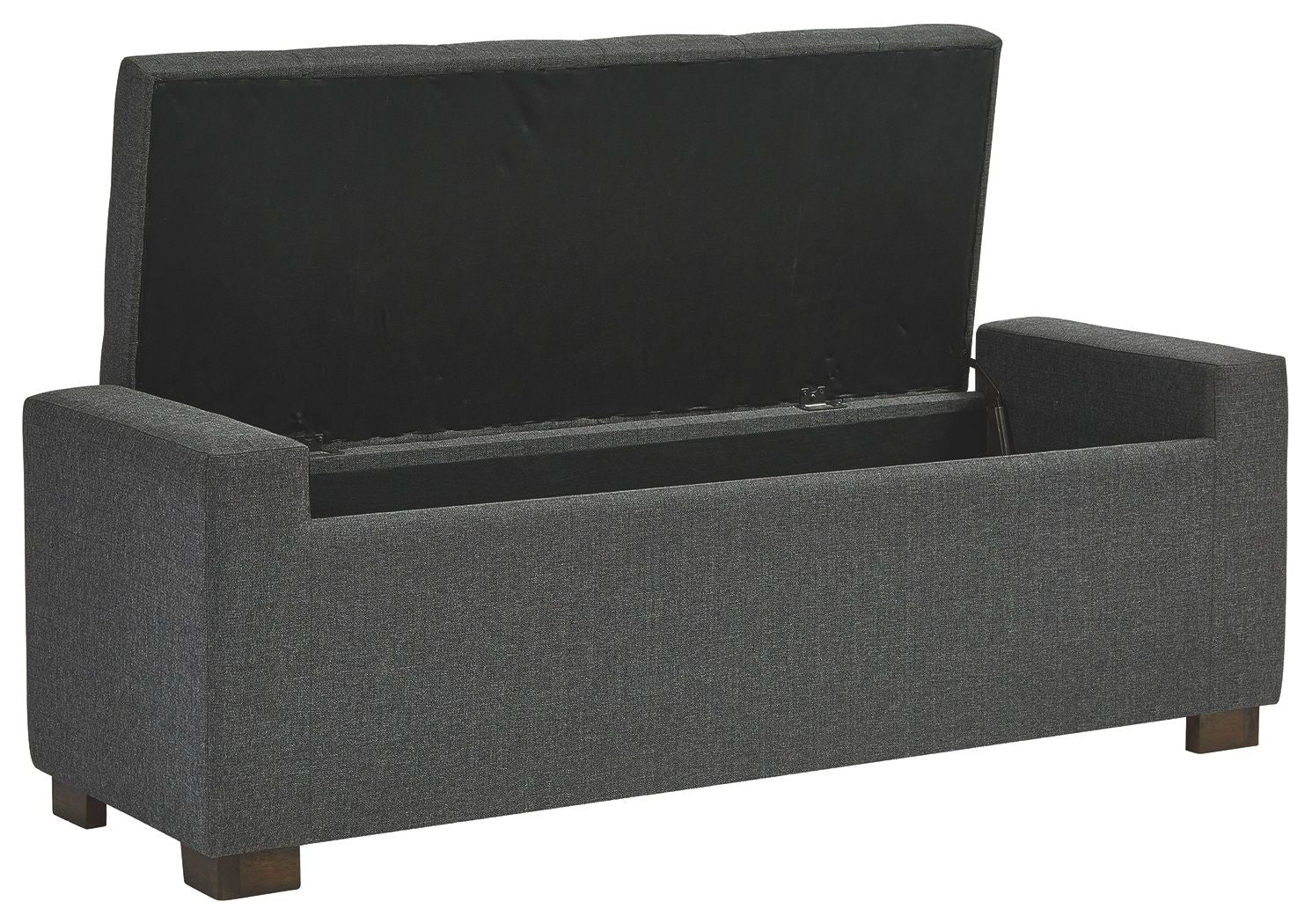 Ashley Furniture Cortwell - Gray - Storage Bench | Meri Furniture