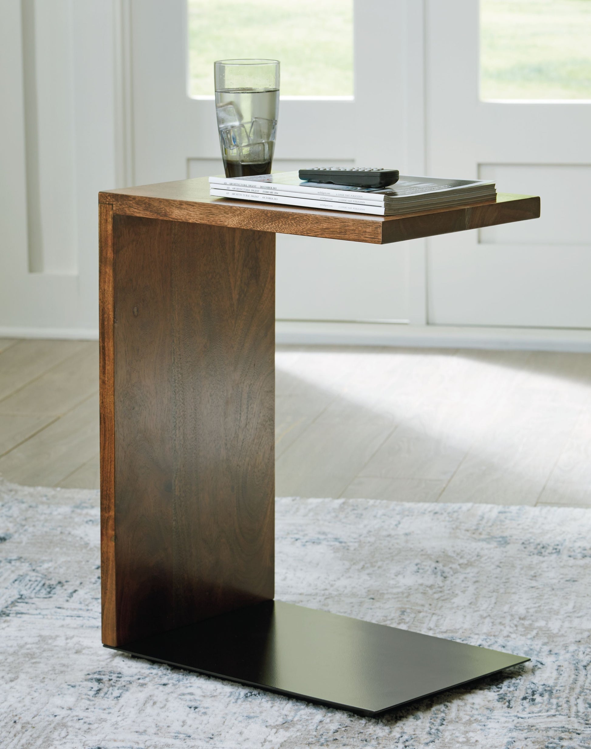 Signature Design by Ashley® Wimshaw - Brown / Black - Accent Table | Meri Furniture