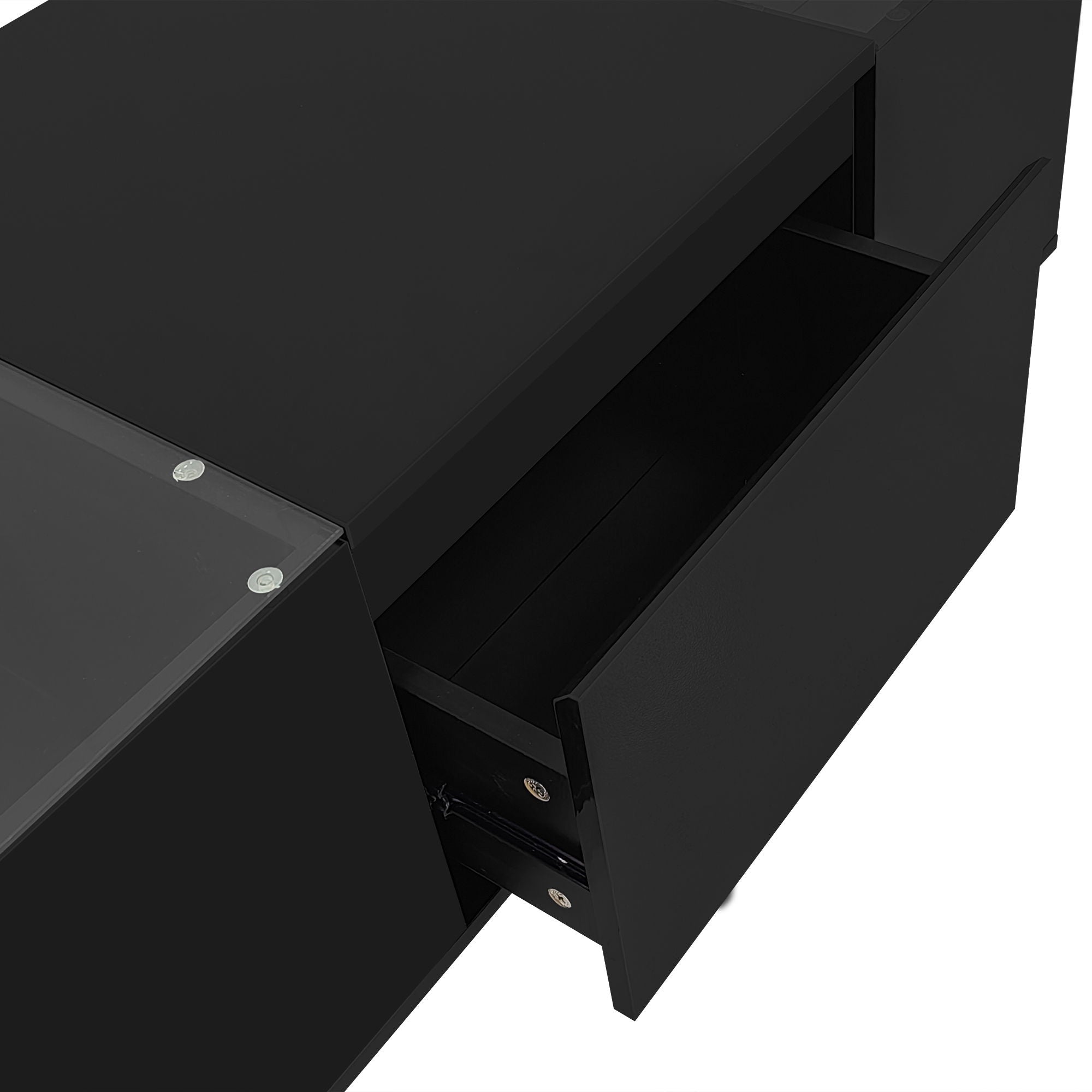 LED Coffee Table, Modern Center Table