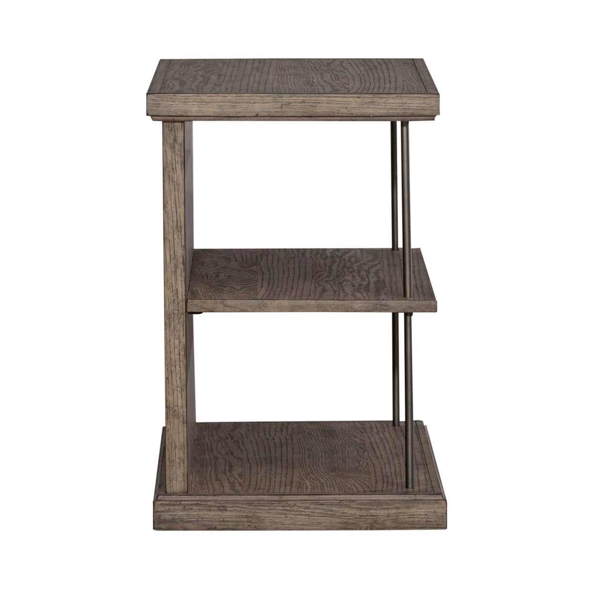 Liberty Furniture City Scape - Chair Side Table - Burnished Beige | Meri Furniture