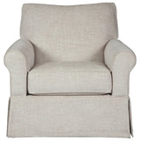 Searcy - Quartz - Swivel Glider Accent Chair