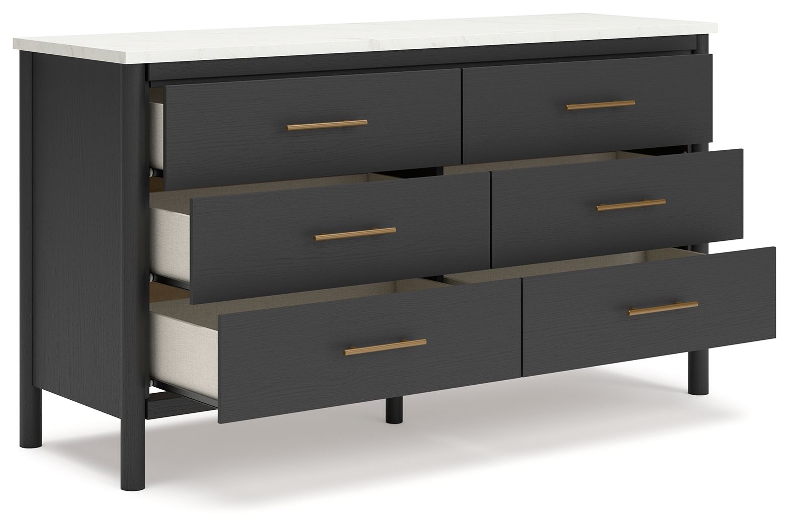 Signature Design by Ashley® Cadmori - Six Drawer Dresser | Meri Furniture