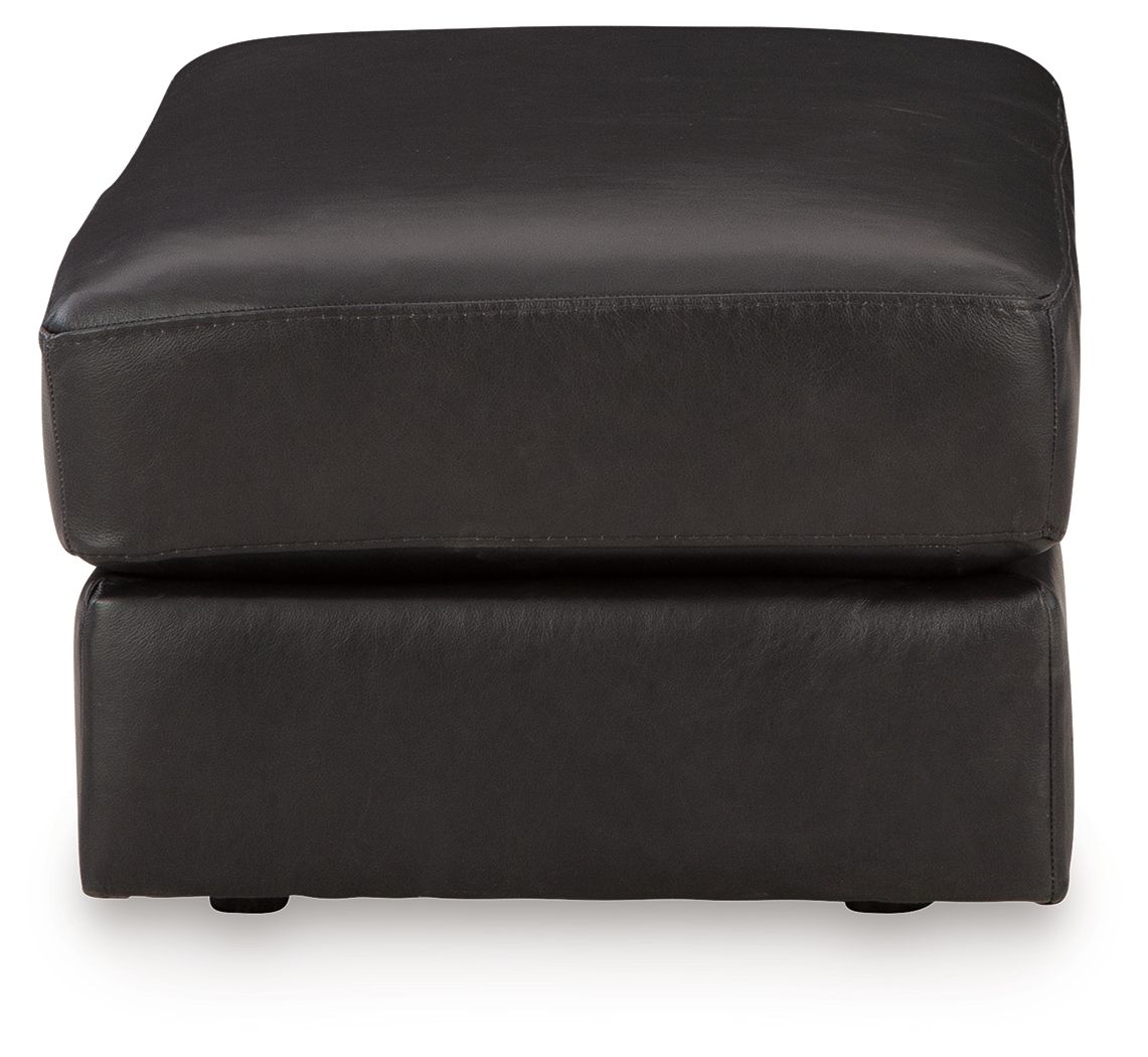 Signature Design by Ashley® Amiata - Onyx - Ottoman | Meri Furniture