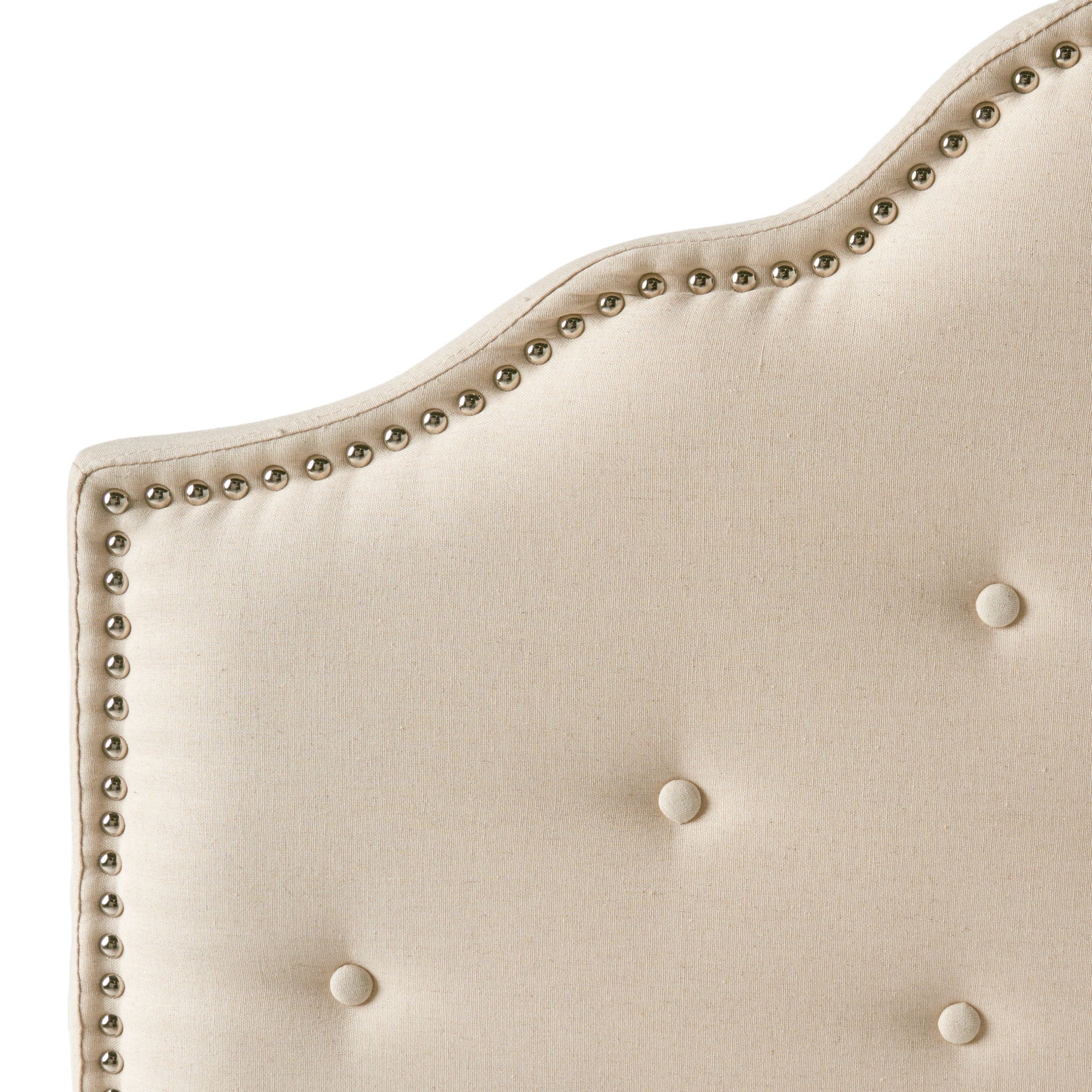 Luella - Button Tufted Upholstered Headboard